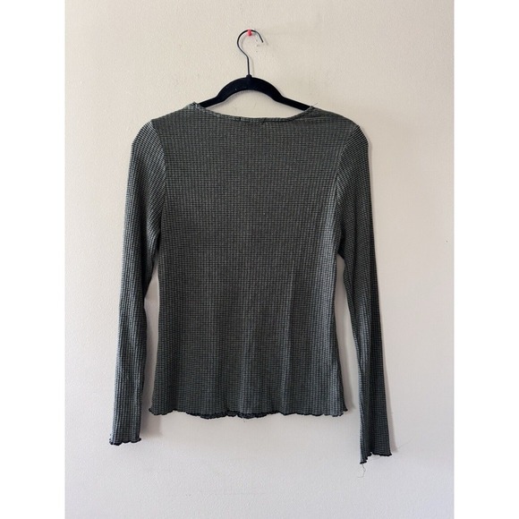 Allie Rose Stripped Long Sleeve Top Size Medium EUC - Picture 2 of 5